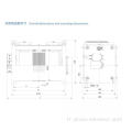 Ø265 ascenseur sans engrenage Machine de Traction